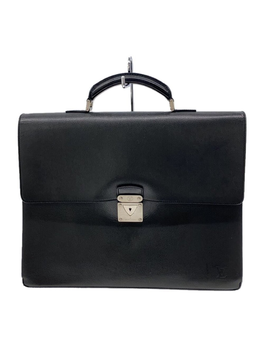 LOUIS VUITTON Robusto Taiga Leather Bag Black